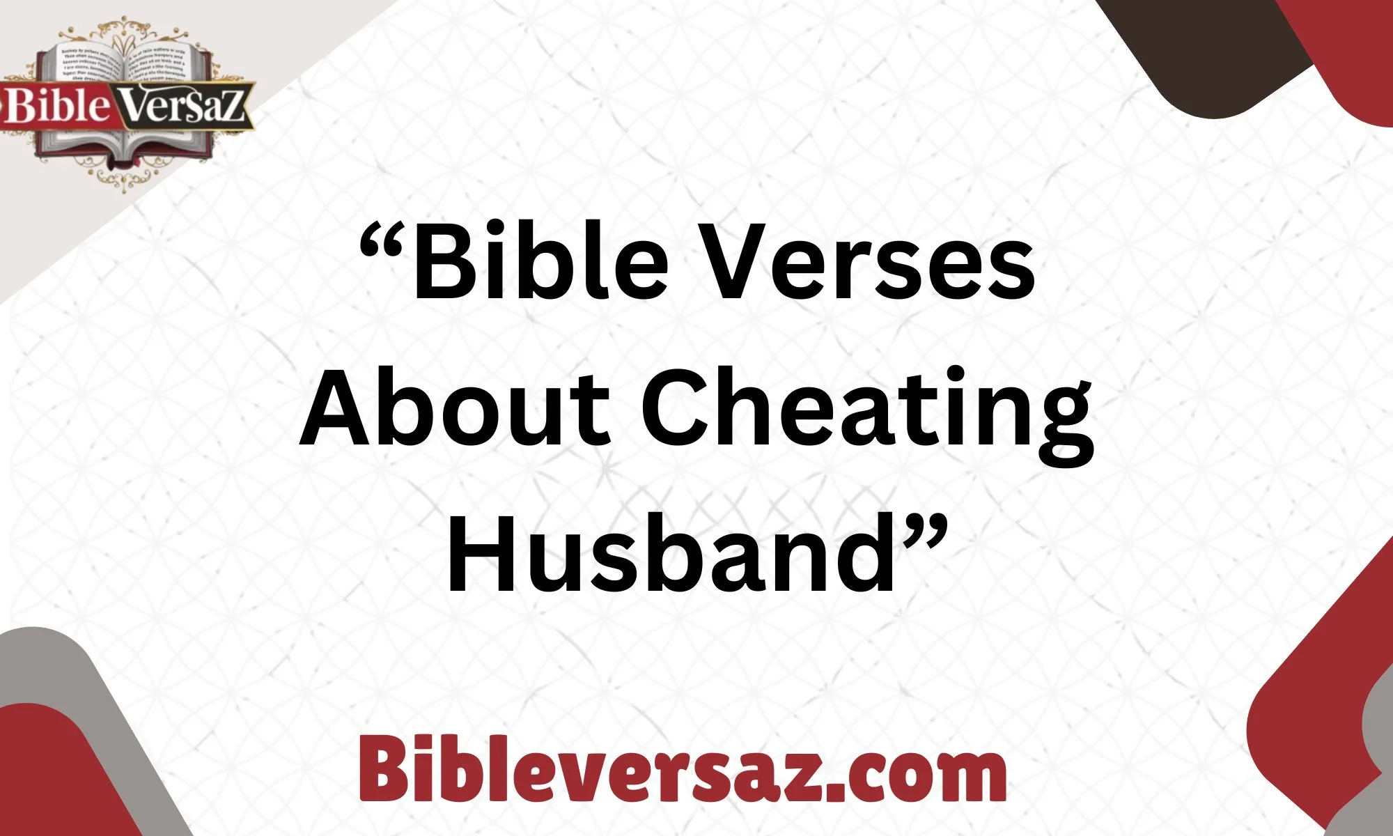 Bible Verses About Cheating Husband