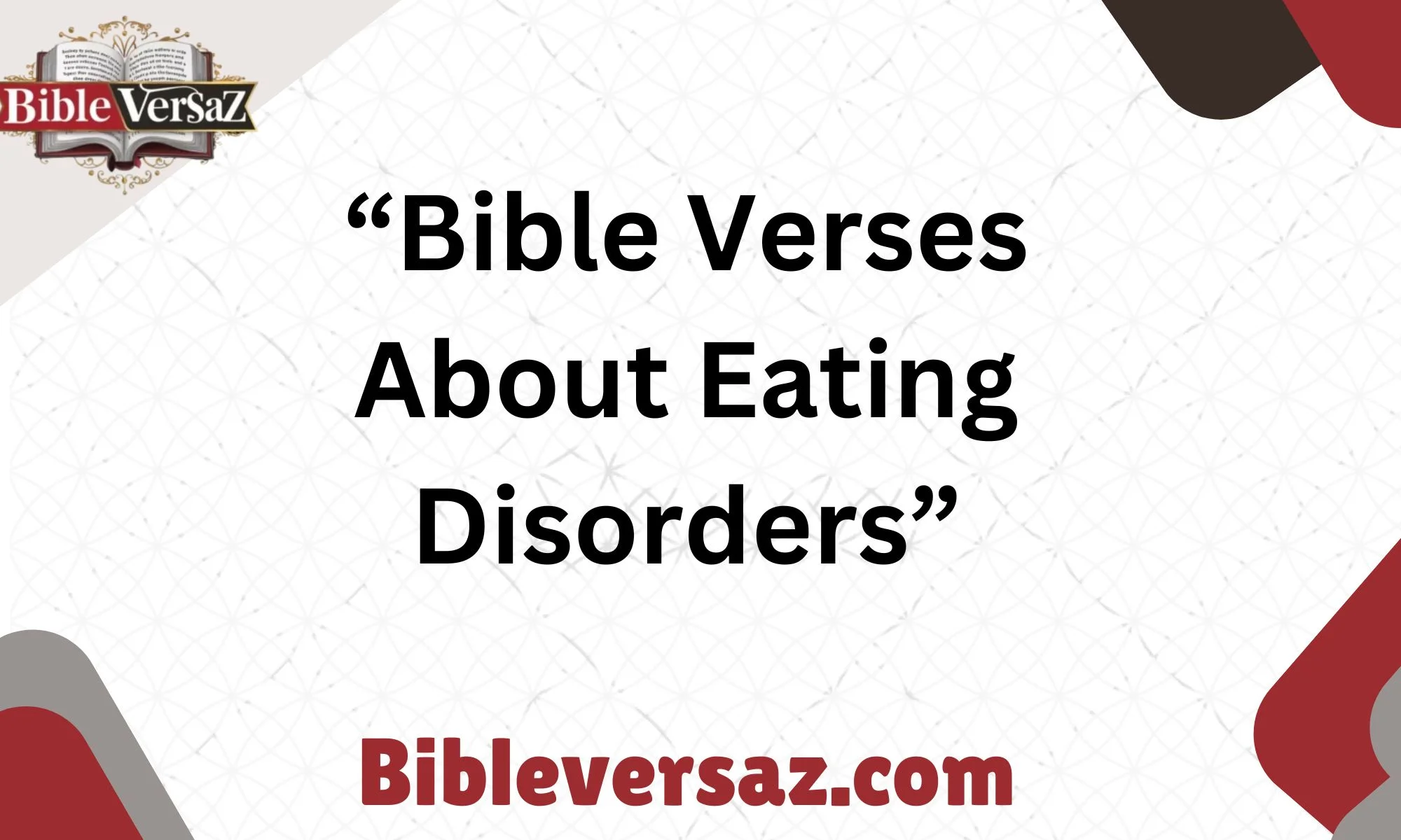 Bible Verses About Eating Disorders