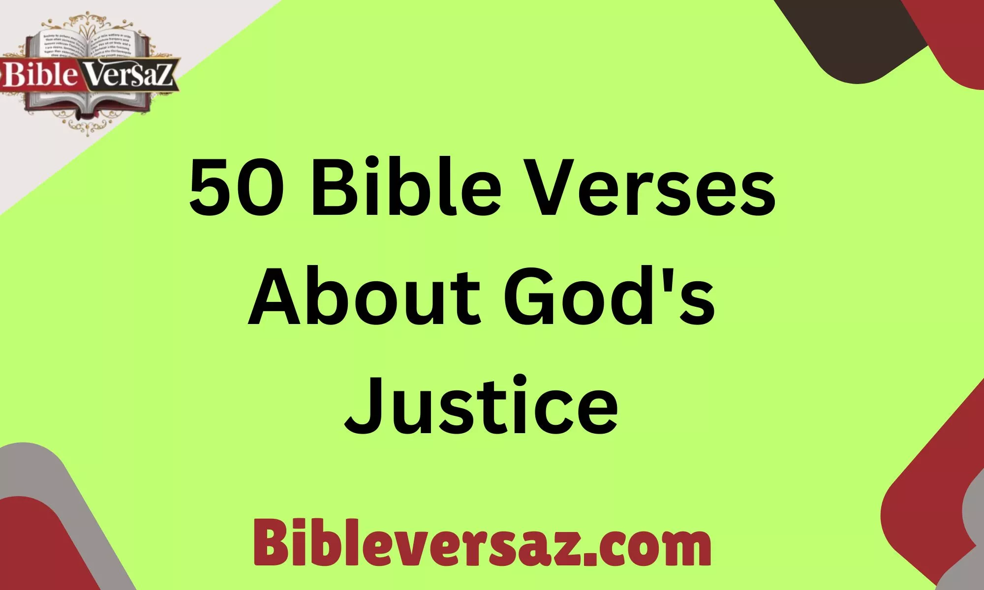 50 Bible Verses About God's Justice