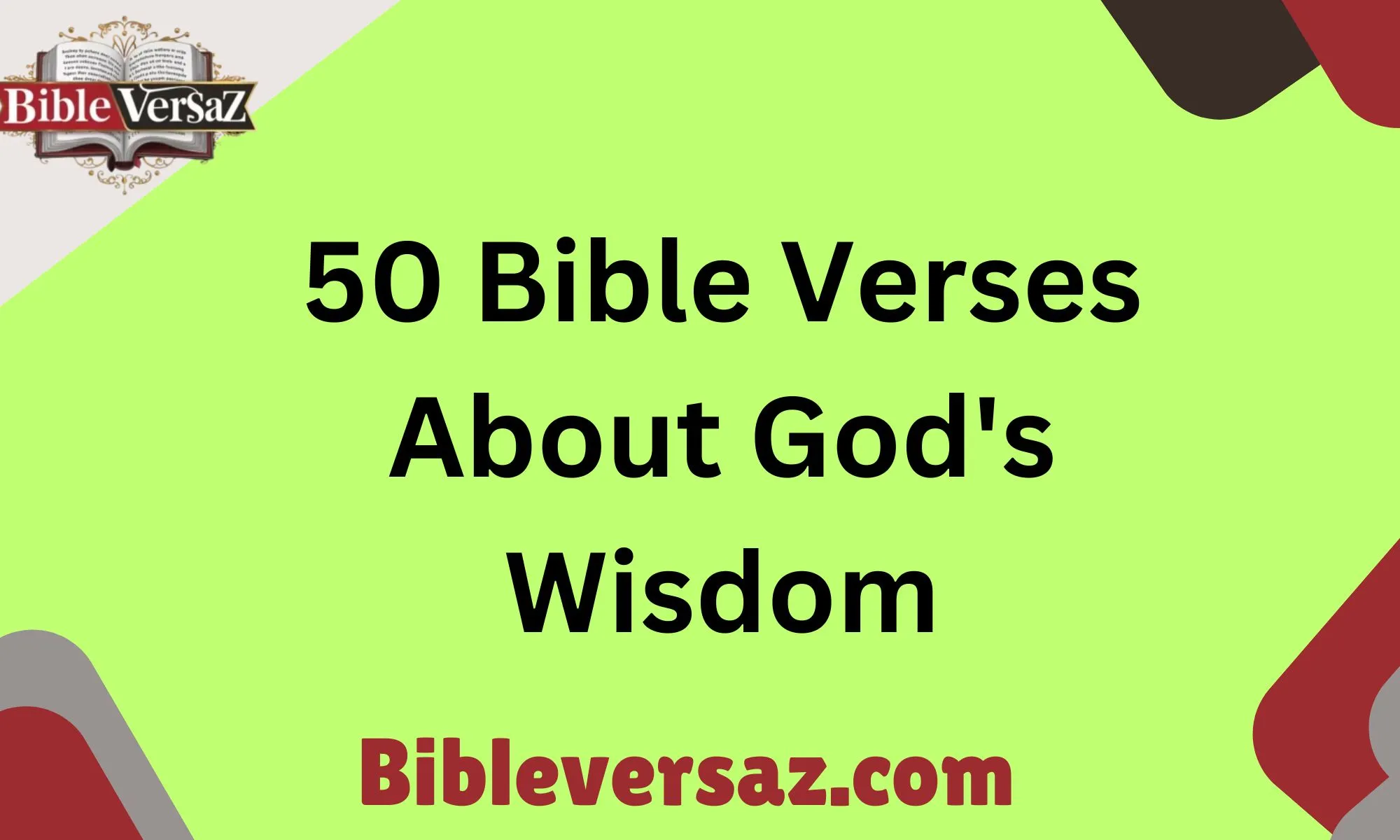 50 Bible Verses About God's Wisdom