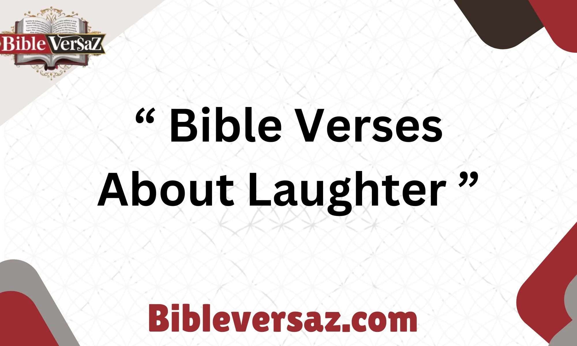 Bible Verses About Laughter