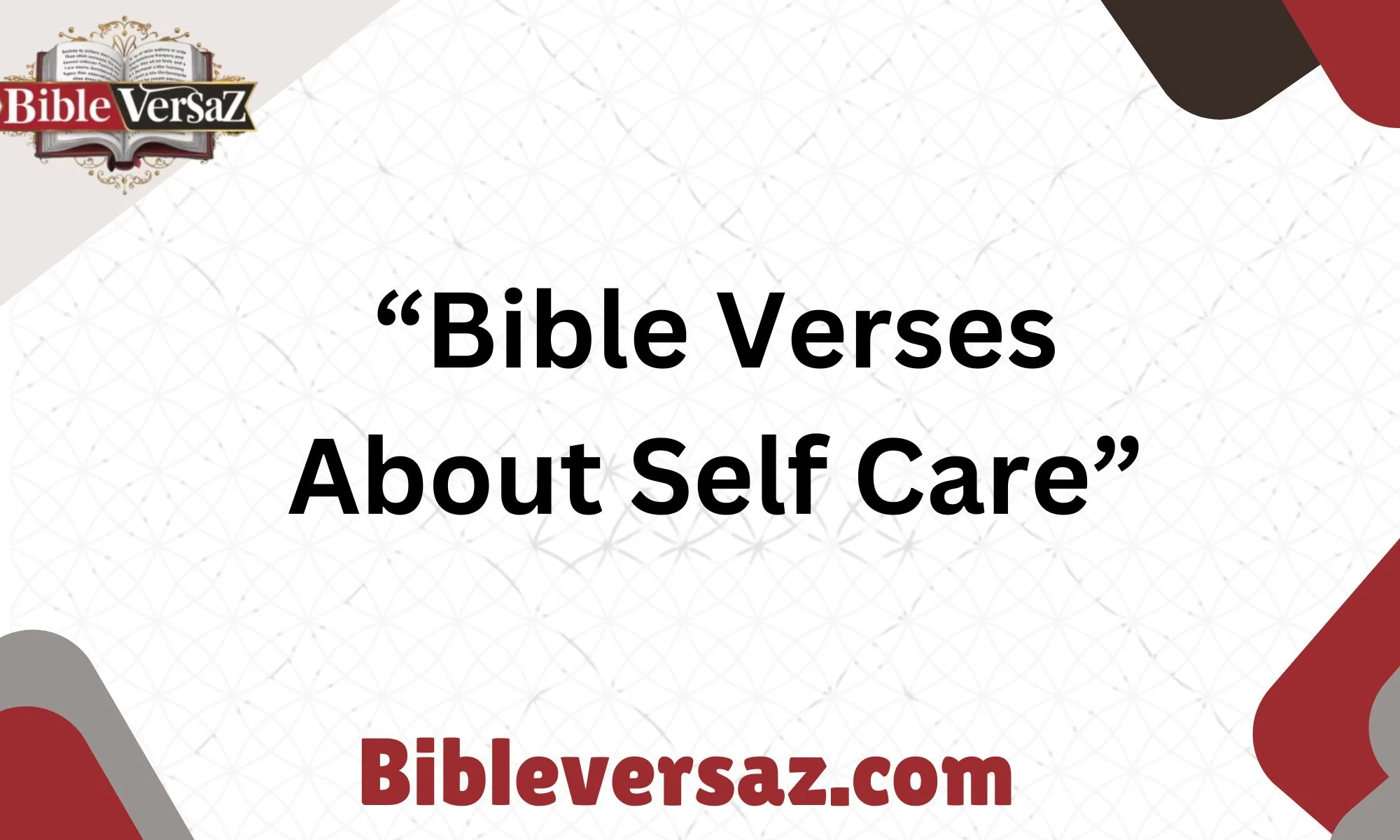 Bible Verses About Self Care