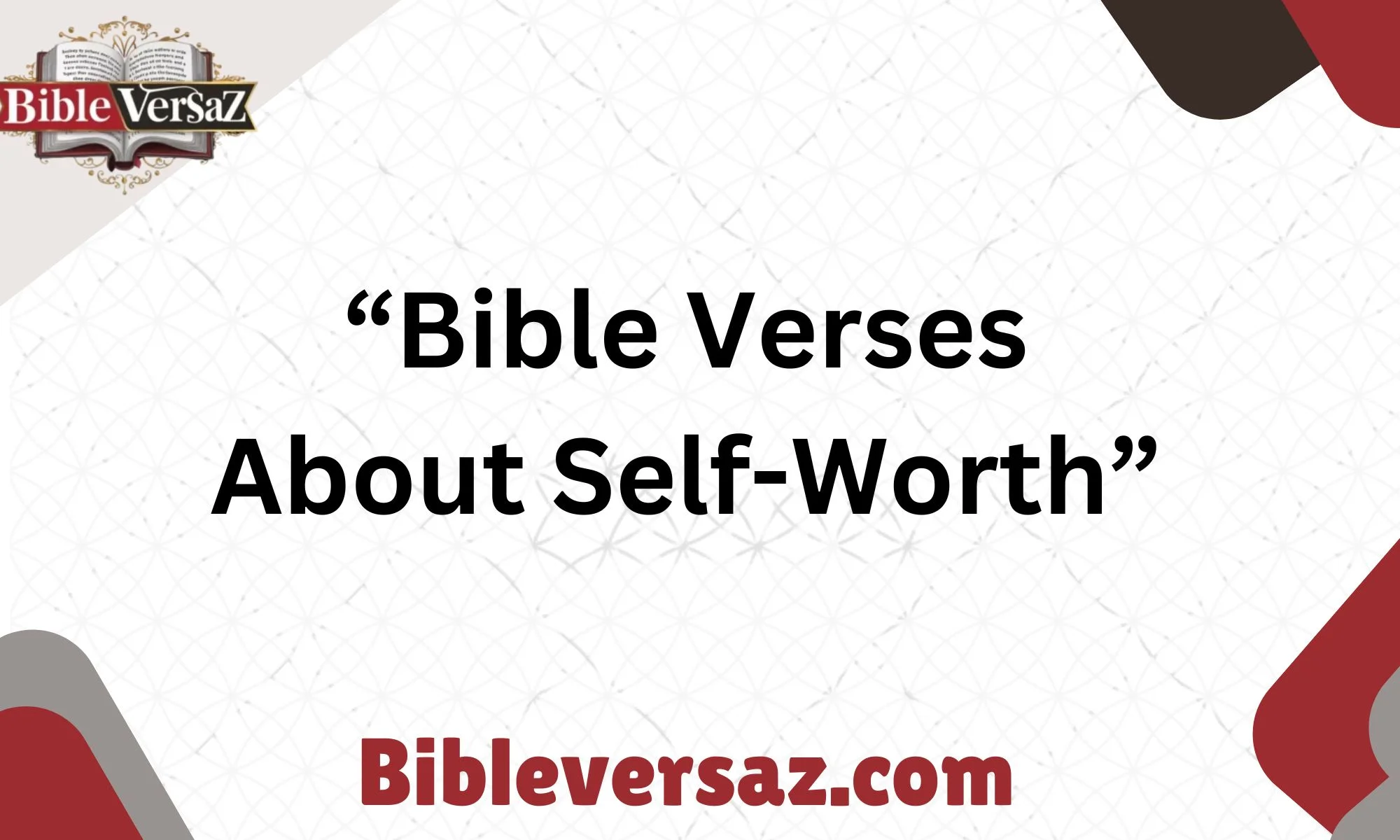 Bible Verses About Self-Worth