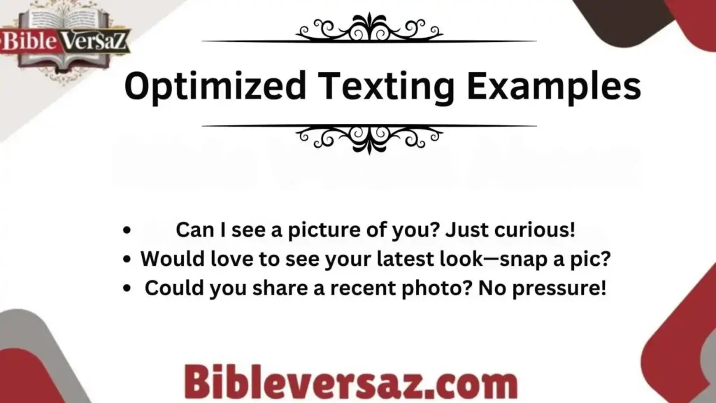 Optimized Texting Examples