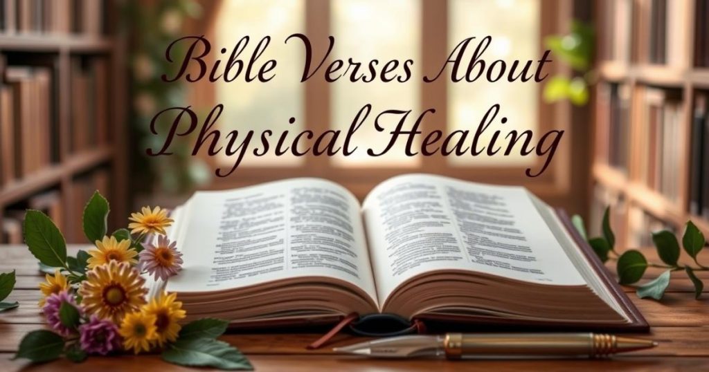 Bible Verses About Physical Healing